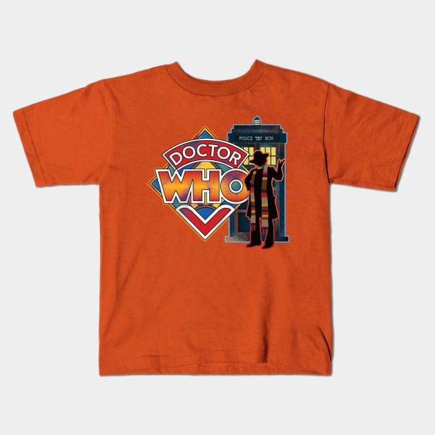 Doctor Who Kids T-Shirt by Rosado